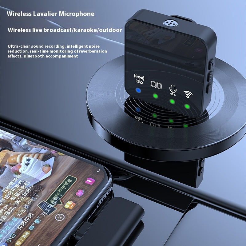 Wireless Bluetooth Microphone with Noise Reduction