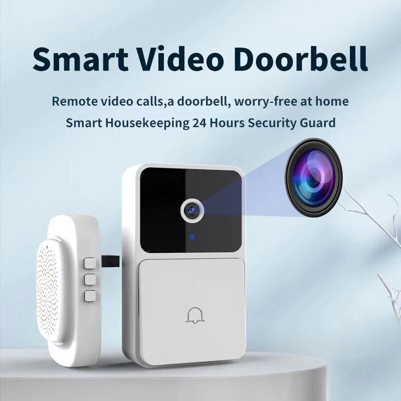 Wireless Night Vision Video Doorbell Camera