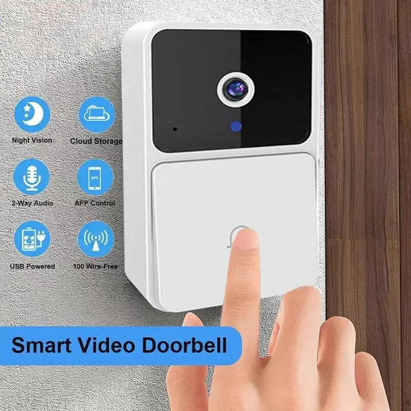 Wireless Night Vision Video Doorbell Camera